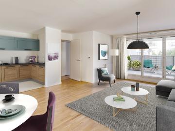 Appartement 3 pièces 58 m²