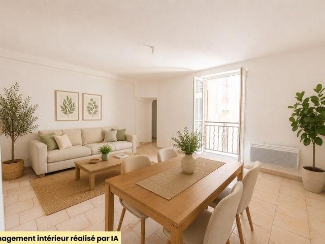 Appartement 3 pièces 59 m²