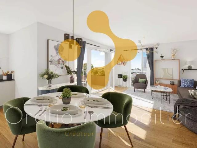 Appartement 3 pièces 59 m²