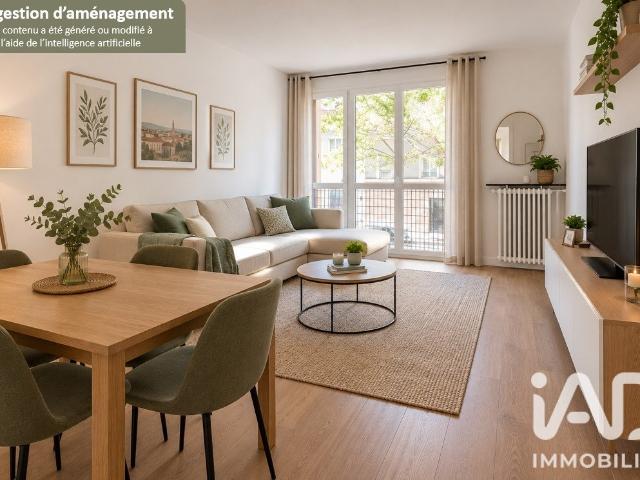 Appartement 3 pièces 59 m²