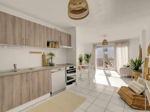 Appartement 3 pièces 59 m²
