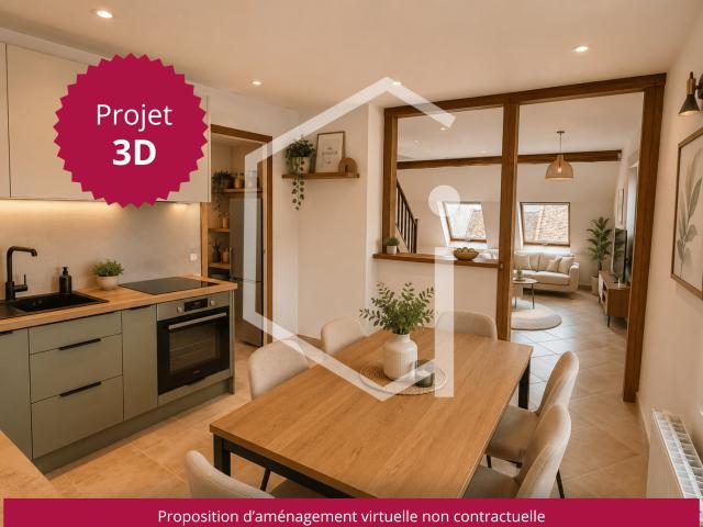 Appartement 3 pièces 59 m²