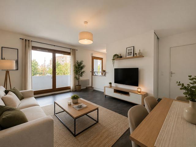Appartement 3 pièces 59 m²