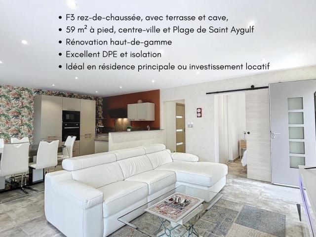 Appartement 3 pièces 59 m²