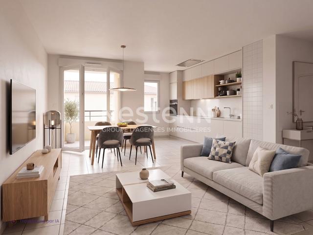 Appartement 3 pièces 59 m²
