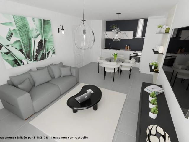 Appartement 3 pièces 59 m²