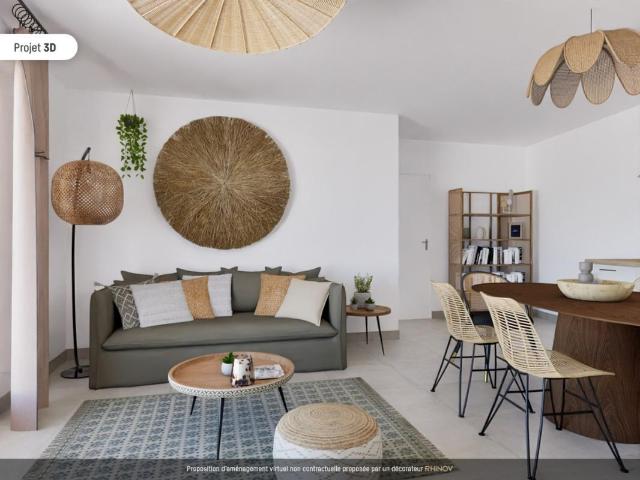 Appartement 3 pièces 59 m²