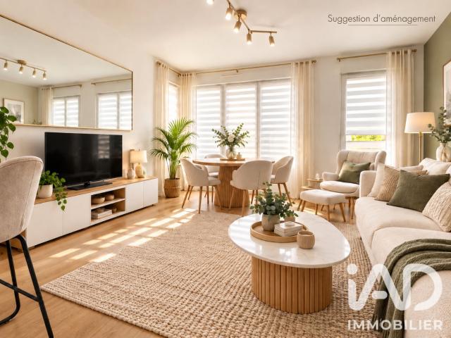 Appartement 3 pièces 63 m²