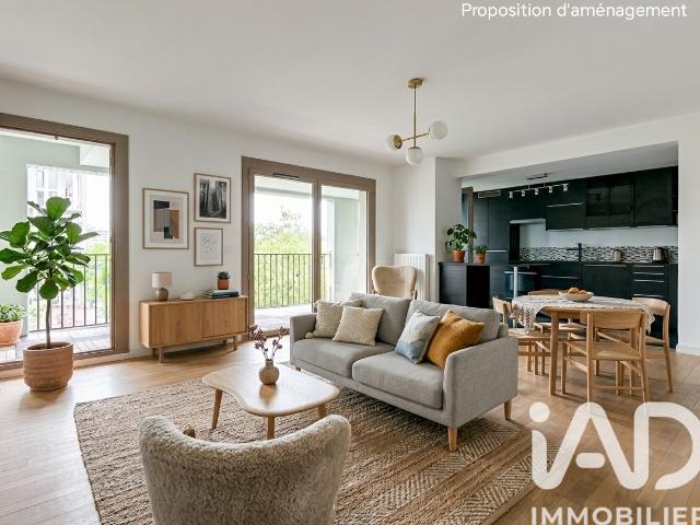 Appartement 3 pièces 63 m²