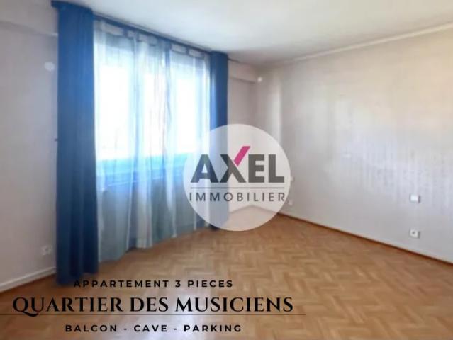 Appartement 3 pièces 63 m²