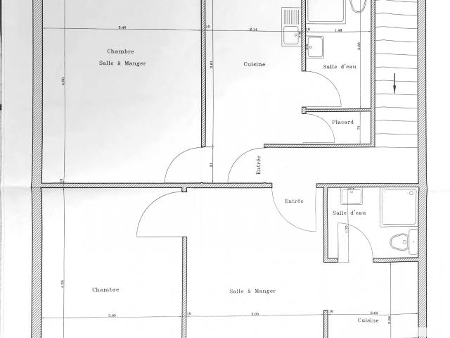 Appartement 3 pièces 63 m²