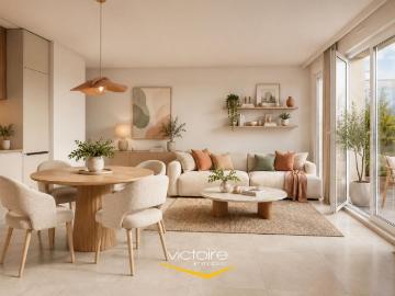 Appartement 3 pièces 63 m²