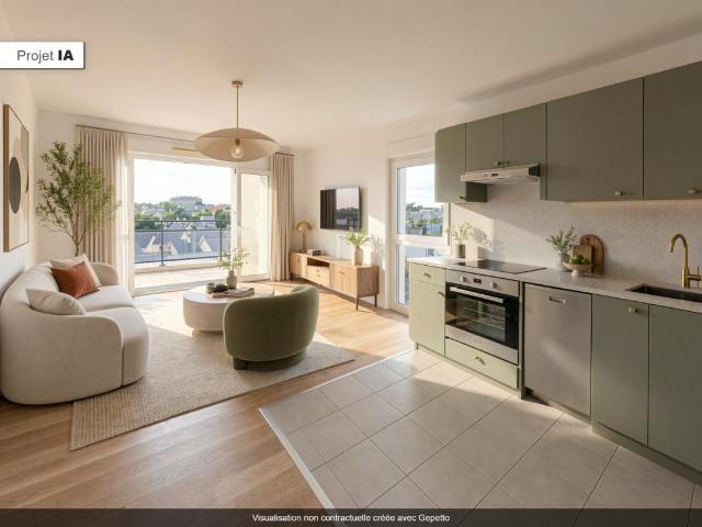 Appartement 3 pièces 63 m²