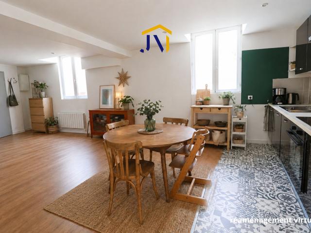 Appartement 3 pièces 63 m²