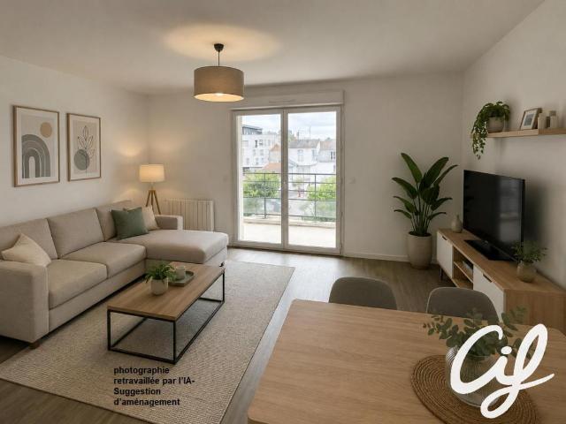 Appartement 3 pièces 63 m²