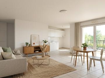 Appartement 3 pièces 63 m²