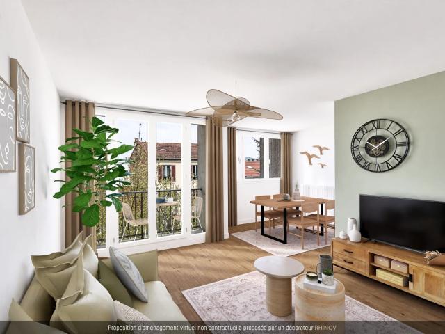 Appartement 3 pièces 63 m²