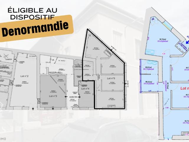 Appartement 3 pièces 63 m²