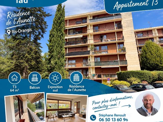Appartement 3 pièces 63 m²