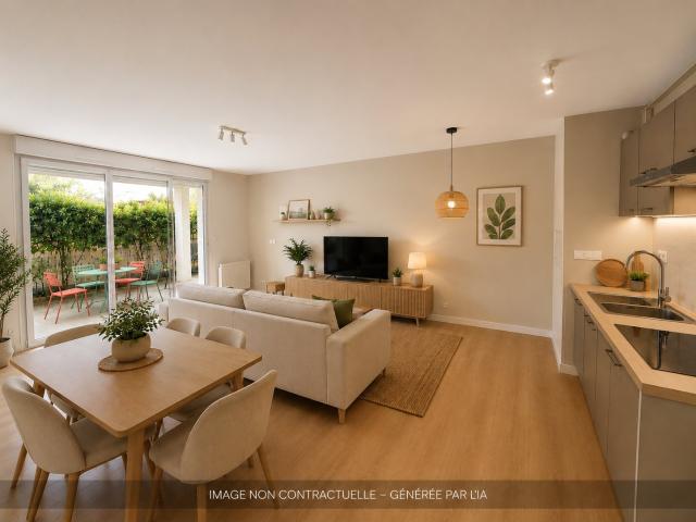 Appartement 3 pièces 63 m²