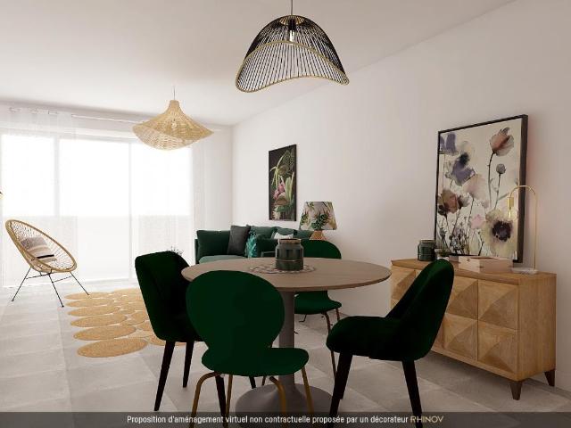 Appartement 3 pièces 63 m²