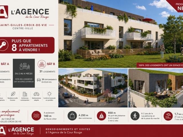 Appartement 3 pièces 63 m²