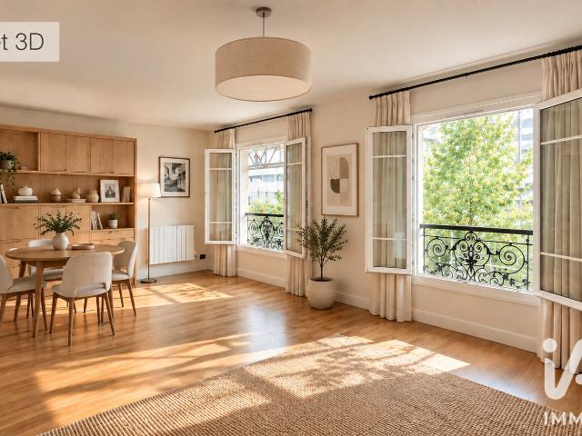 Appartement 3 pièces 63 m²
