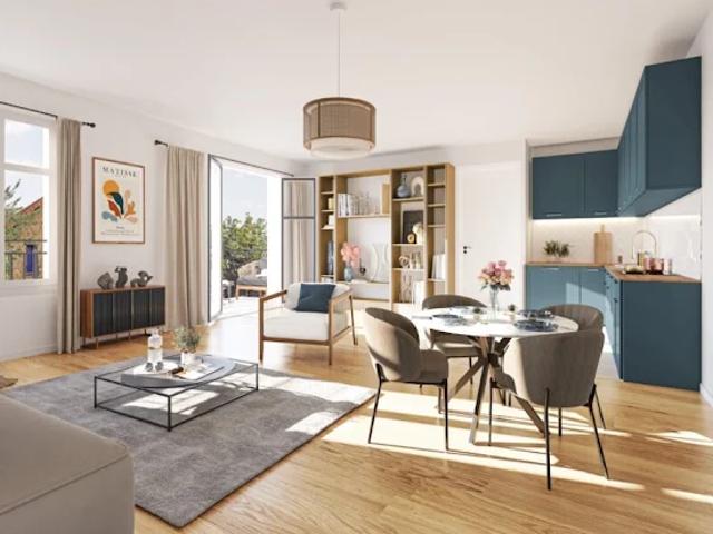 Appartement 3 pièces 60 m2