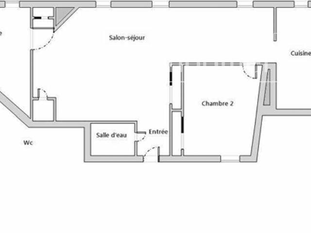 Appartement 3 pièces 60 m²
