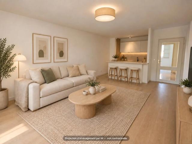Appartement 3 pièces 60 m²
