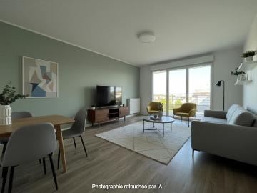 Appartement 3 pièces 60 m²