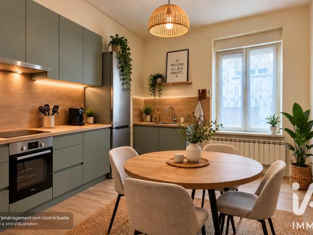 Appartement 3 pièces 60 m²
