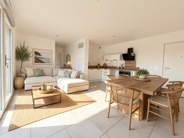 Appartement 3 pièces 60 m²