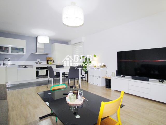 Appartement 3 pièces 61,17m2 2 chambres + 2 places de stationnement