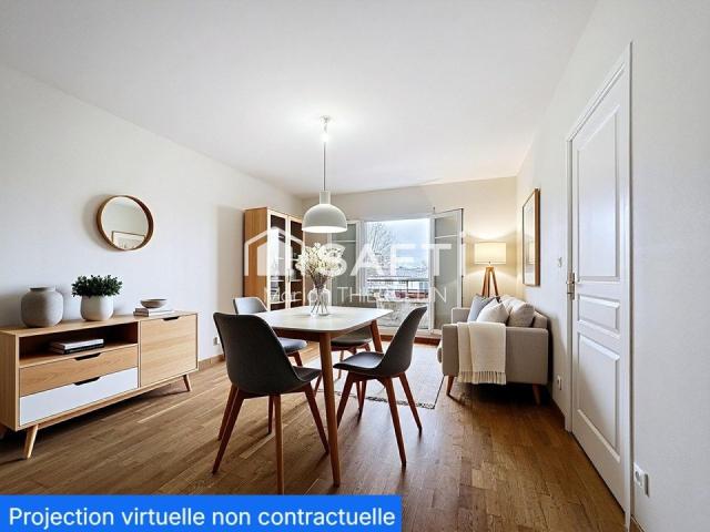 Appartement 3 pièces 61 m²