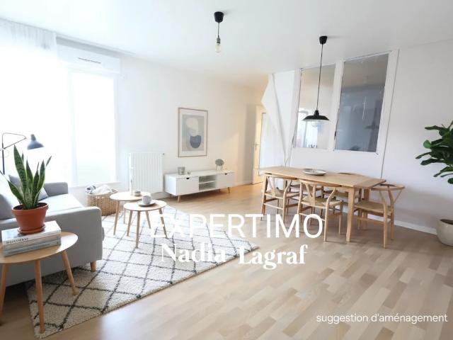 Appartement 3 pièces 61 m²