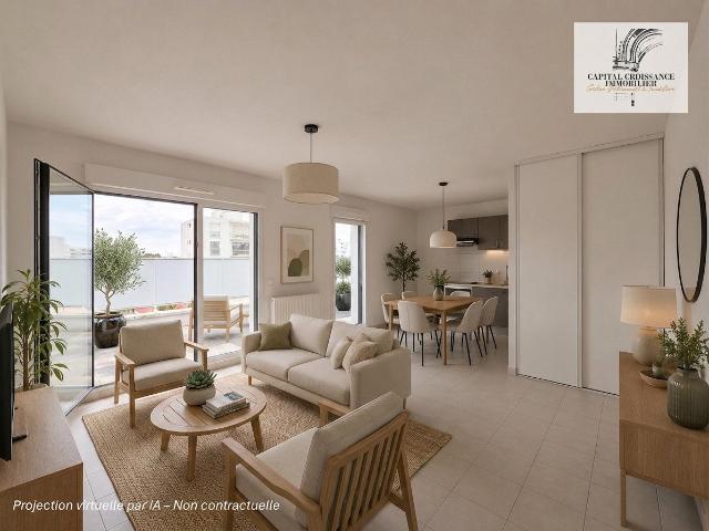 Appartement 3 pièces 61 m²