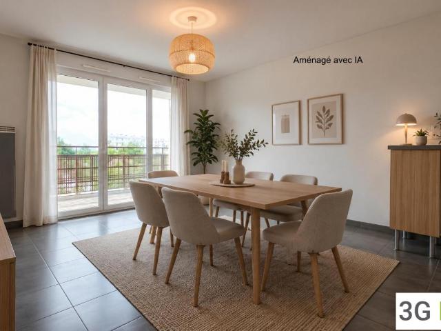 Appartement 3 pièces 61 m²
