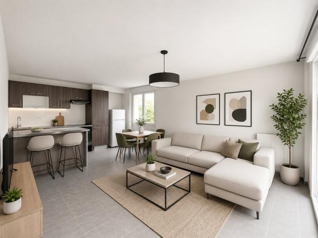 Appartement 3 pièces 61 m²