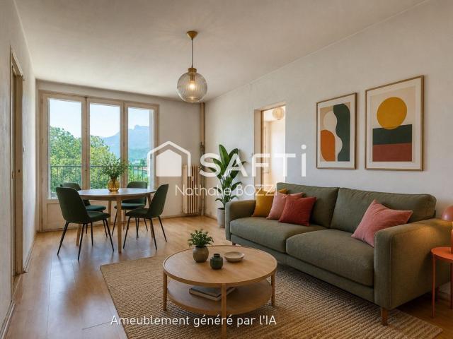 Appartement 3 pièces 61 m²