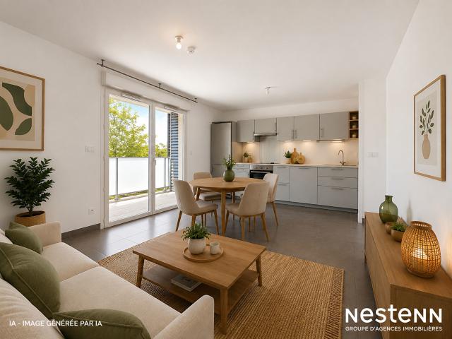 Appartement 3 pièces 61 m²