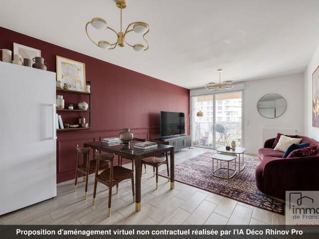 Appartement 3 pièces 61 m²