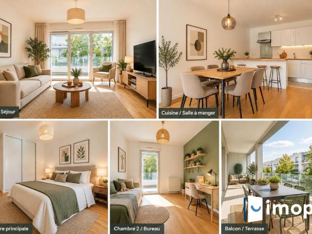 Appartement 3 pièces 61 m²