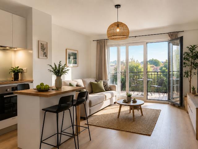 Appartement 3 pièces 61 m²