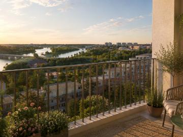 Appartement 3 pièces 61 m²