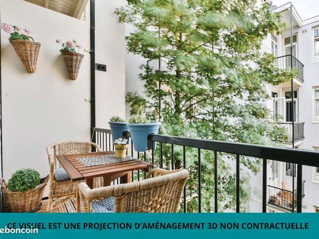 Appartement 3 pièces 61 m²