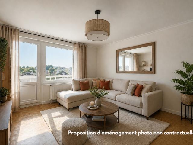 Appartement 3 pièces 61 m²