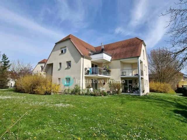 Appartement – 3 pièces – 62.48m² carrez / 72.59m² sol – Gambsheim
