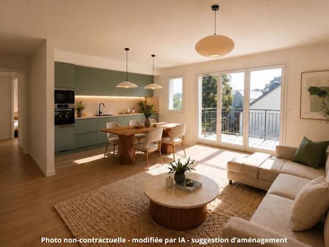 Appartement 3 pièces 62 m2