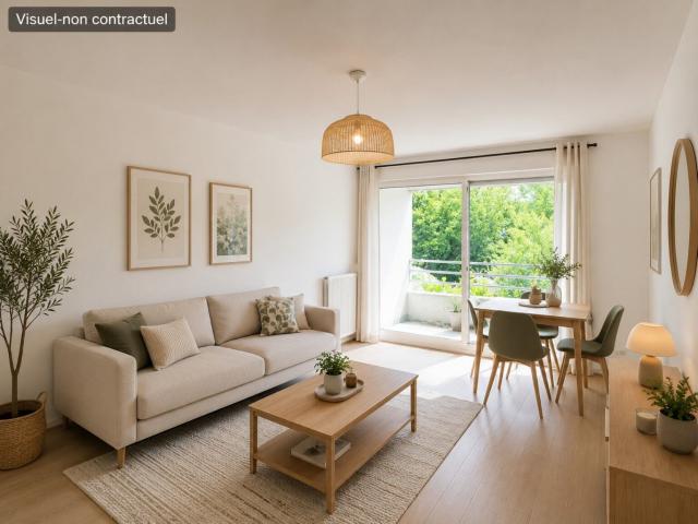 Appartement 3 pièces 62 m²
